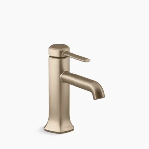 Kohler Occasion Single-handle bathroom sink faucet, 1.0 gpm – Vibrant Brushed Bronze