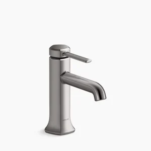 Kohler Occasion Single-handle bathroom sink faucet, 1.0 gpm – Vibrant Titanium