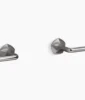 Kohler Occasion Wall-mount bathroom sink faucet Lever handle trim, 1.2 gpm – Vibrant Titanium