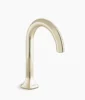 Kohler Occasion Bathroom sink faucet spout with Cane design, 1.0 gpm – Vibrant French Gold