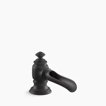 Kohler Artifacts with Flume design Bathroom sink faucet spout with Flume design, 1.2 gpm - Matte Black
