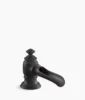 Kohler Artifacts with Flume design Bathroom sink faucet spout with Flume design, 1.2 gpm – Matte Black