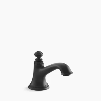 Kohler Artifacts with Bell design Bathroom sink faucet spout with Bell design, 1.2 gpm - Matte Black