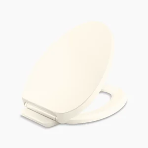 Kohler Drift‚ ReadyLatch Quiet-Close‚ elongated toilet seat – Biscuit