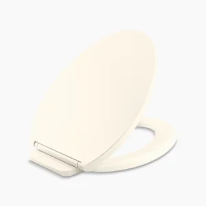 Kohler Glissade ReadyLatch Quiet-Close‚ elongated toilet seat – Biscuit