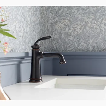 Kohler Bellera Single-handle bathroom sink faucet, 1.0 gpm - Vibrant Brushed Nickel - Image 3