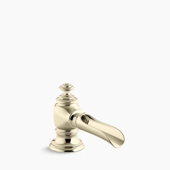 Kohler Artifacts with Flume design Bathroom sink faucet spout with Flume design, 1.2 gpm - Vibrant French Gold
