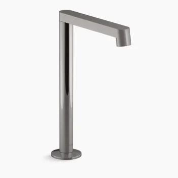 Kohler Components Bathroom sink faucet spout with Row design, 1.2 gpm - Vibrant Titanium