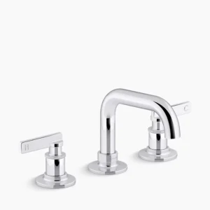 Kohler Castia by Studio McGee Widespread bathroom sink faucet, 1.0 gpm – Polished Chrome