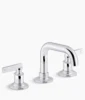 Kohler Castia by Studio McGee Widespread bathroom sink faucet, 1.0 gpm – Polished Chrome
