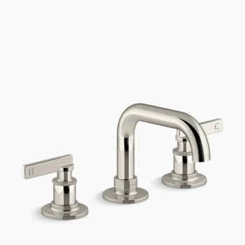 Kohler Castia by Studio McGee Widespread bathroom sink faucet, 1.0 gpm - Vibrant Polished Nickel