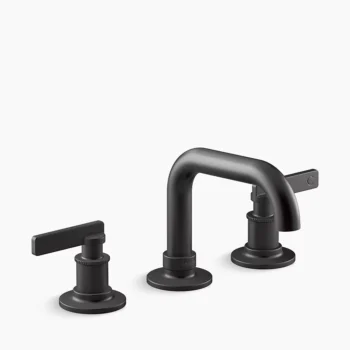 Kohler Castia by Studio McGee Widespread bathroom sink faucet, 1.0 gpm - Matte Black