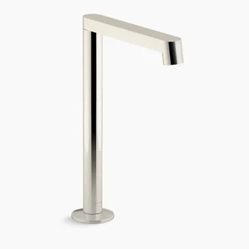 Kohler Components Bathroom sink faucet spout with Row design, 1.2 gpm - Vibrant Polished Nickel