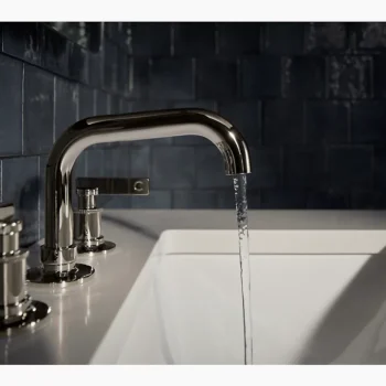 Kohler Castia by Studio McGee Widespread bathroom sink faucet, 1.0 gpm - Vibrant Polished Nickel - Image 14
