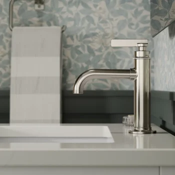 Kohler Castia by Studio McGee Single-handle bathroom sink faucet, 1.0 gpm - Vibrant Brushed Moderne Brass - Image 10