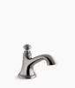 Kohler Artifacts with Bell design Bathroom sink faucet spout with Bell design, 1.2 gpm – Vibrant Titanium