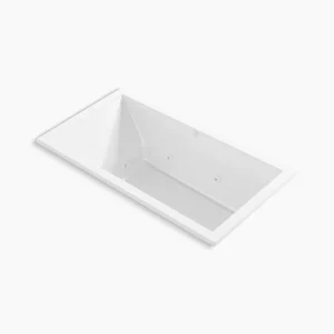 Kohler Underscore 60″ x 32″ drop-in heated whirlpool bath – White