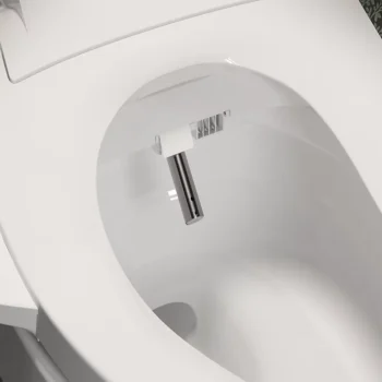 Kohler PureWash E725 Elongated bidet toilet seat with remote control - Biscuit - Image 9