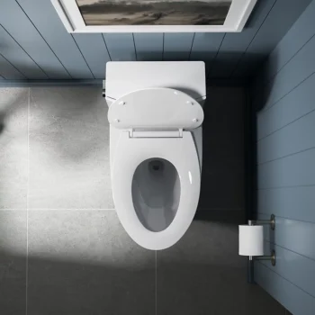 Kohler Carbyne Quiet-Close‚ elongated toilet seat - White - Image 6