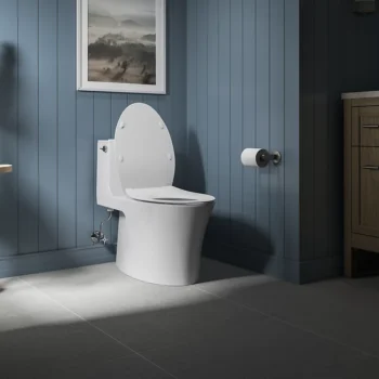 Kohler Carbyne Quiet-Close‚ elongated toilet seat - White - Image 7