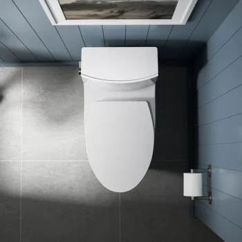 Kohler Carbyne Quiet-Close‚ elongated toilet seat - White - Image 10