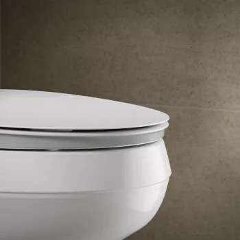 Kohler Cymbal‚ ReadyLatch Quiet-Close‚ elongated toilet seat - White - Image 5
