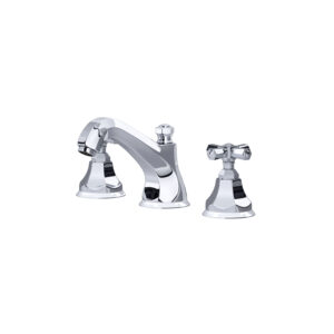 ROHL Palladian® Widespread Lavatory Faucet With Low Spout In Polished Chrome