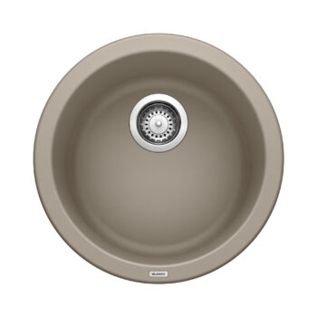 Blanco Rondo SILGRANIT 18" Dual Mount Bar Sink - Truffle