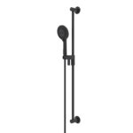 Riobel Handshower Set With 36" Slide Bar and 5-Function Handshower In Black