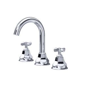 ROHL Palladian® Widespread Lavatory Faucet With C-Spout In Polished Chrome