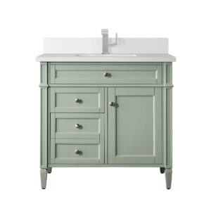 Brittany 36" Single Vanity, Sage Green