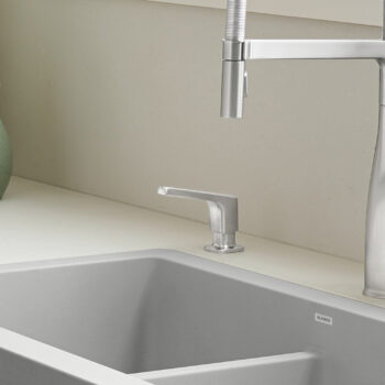 Blanco Rivana Soap Dispenser - PVD Steel - Image 3