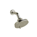 Riobel 5" 6-Function Showerhead With Arm In Polished Nickel
