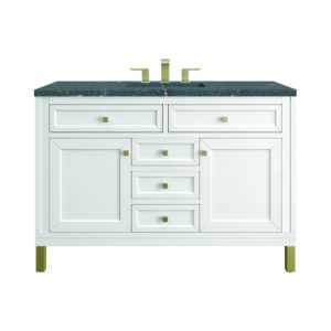 Chicago 48" Single Vanity, Glossy White