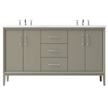 Vander 60" Alexandra Double Bath Vanity In French Olive