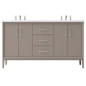 Vander 72″ Alexandra Double Bath Vanity In Taos Taupe
