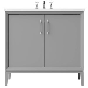 Vander 48″ Alexandra Single Bath Vanity In Platinum Gray