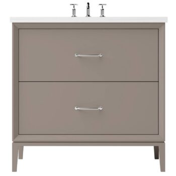 Vander 42" Alexandra Two-Drawer Single Bath Vanity In Taos Taupe