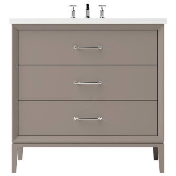 Vander 42" Alexandra Three-Drawer Single Bath Vanity In Taos Taupe