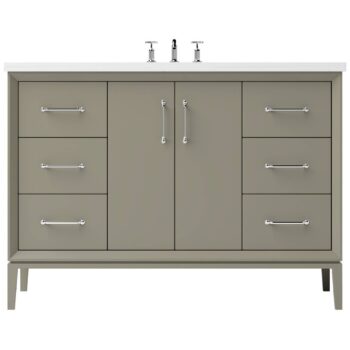 Vander 54" Alexandra Single Extra Wide Bath Vanity In French Olive