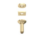 ROHL 4" Ceiling Mount Shower Arm In Antique Gold