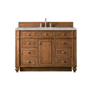 Bristol 48" Single Vanity, Saddle Brown