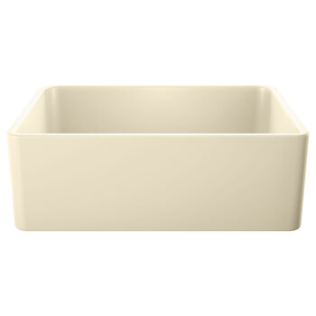 Blanco Cerana 30" Fireclay Single Bowl Apron-Front Farmhouse Sink - Biscuit
