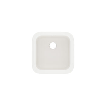 ROHL Allia™ 18" Fireclay Single Bowl Bar/Food Prep Kitchen Sink In Pergame