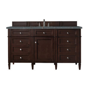 Brittany 60" Single Vanity, Burnished Mahogany