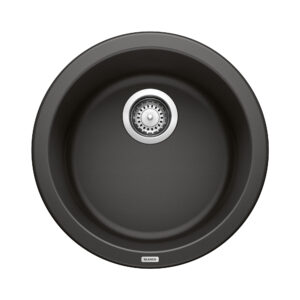 Blanco Rondo SILGRANIT 18″ Dual Mount Bar Sink – Coal Black