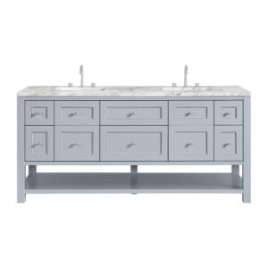 Breckenridge 72" Double Vanity, Serenity Blue