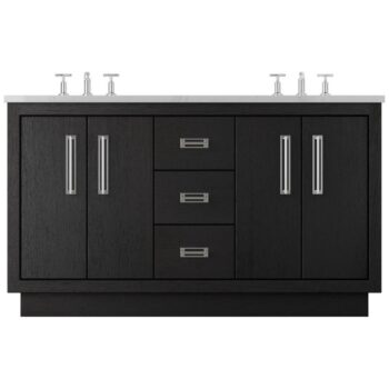 Vander 72" Avalon Double Bath Vanity In Classic Black