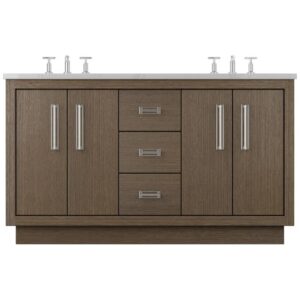 Vander 72″ Avalon Double Bath Vanity In Smoked Modern