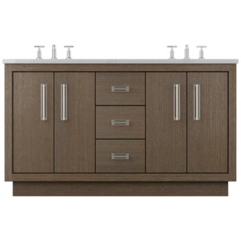 Vander 72" Avalon Double Bath Vanity In Smoked Modern
